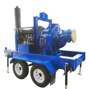 10 inch trash pump set